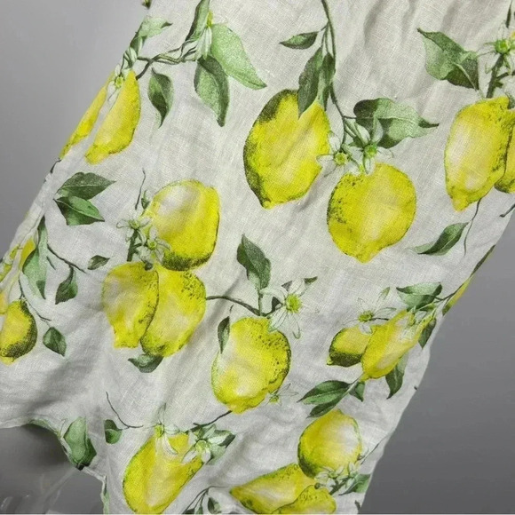 Lemon Print Sleeveless Top - Picture 3 of 10